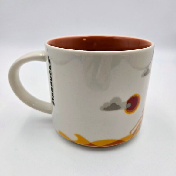 Starbucks Los Angeles You Are Here Series Mug Cup Coffee 2013 Read - Picture 7 of 9